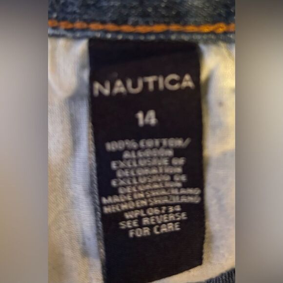 Nautical Boys Blue Jeans Size 14 Excellent Preloved Condition - Picture 5 of 5